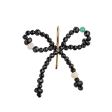 Lissé Bow Earring - Black Dream Colors - Single
