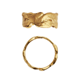 Golden Splash Lava Ring