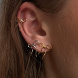 Flow Bow Earring - Single