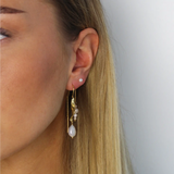 Pearl Berries Behind Ear Earring - Single