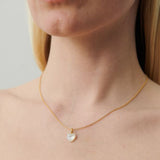 Ocean Heart Necklace