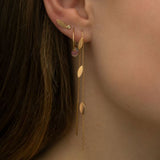 Three Leaves Earring Piece - Single